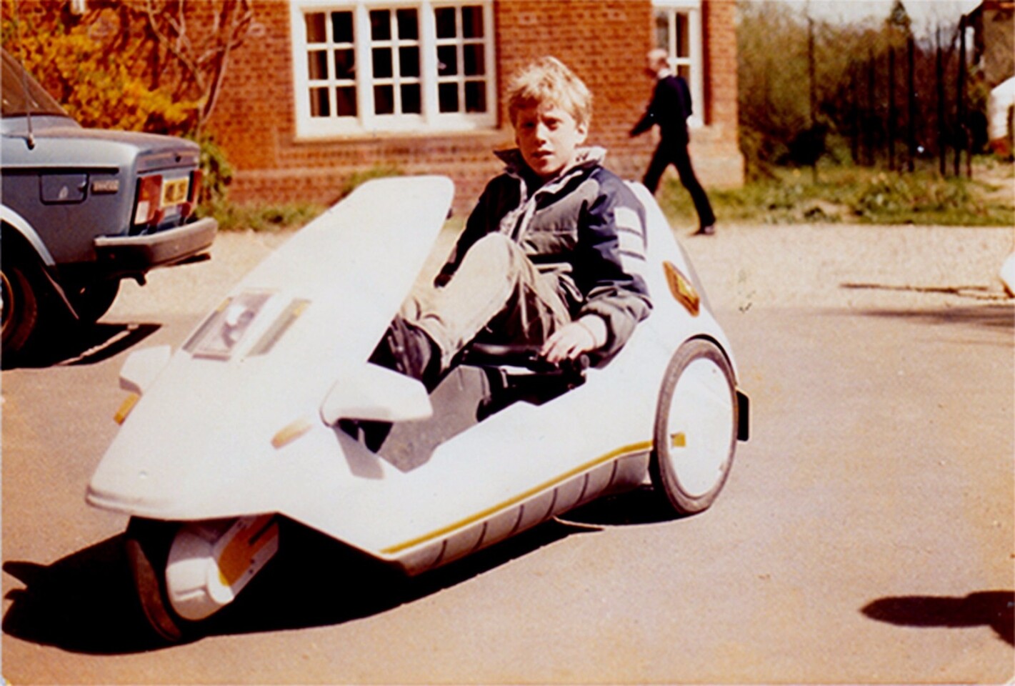 Grant Sinclair rides the C5