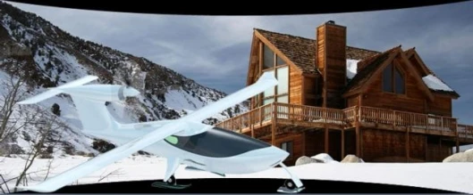 Lisa's Akoya, the first land/sea/snow plane