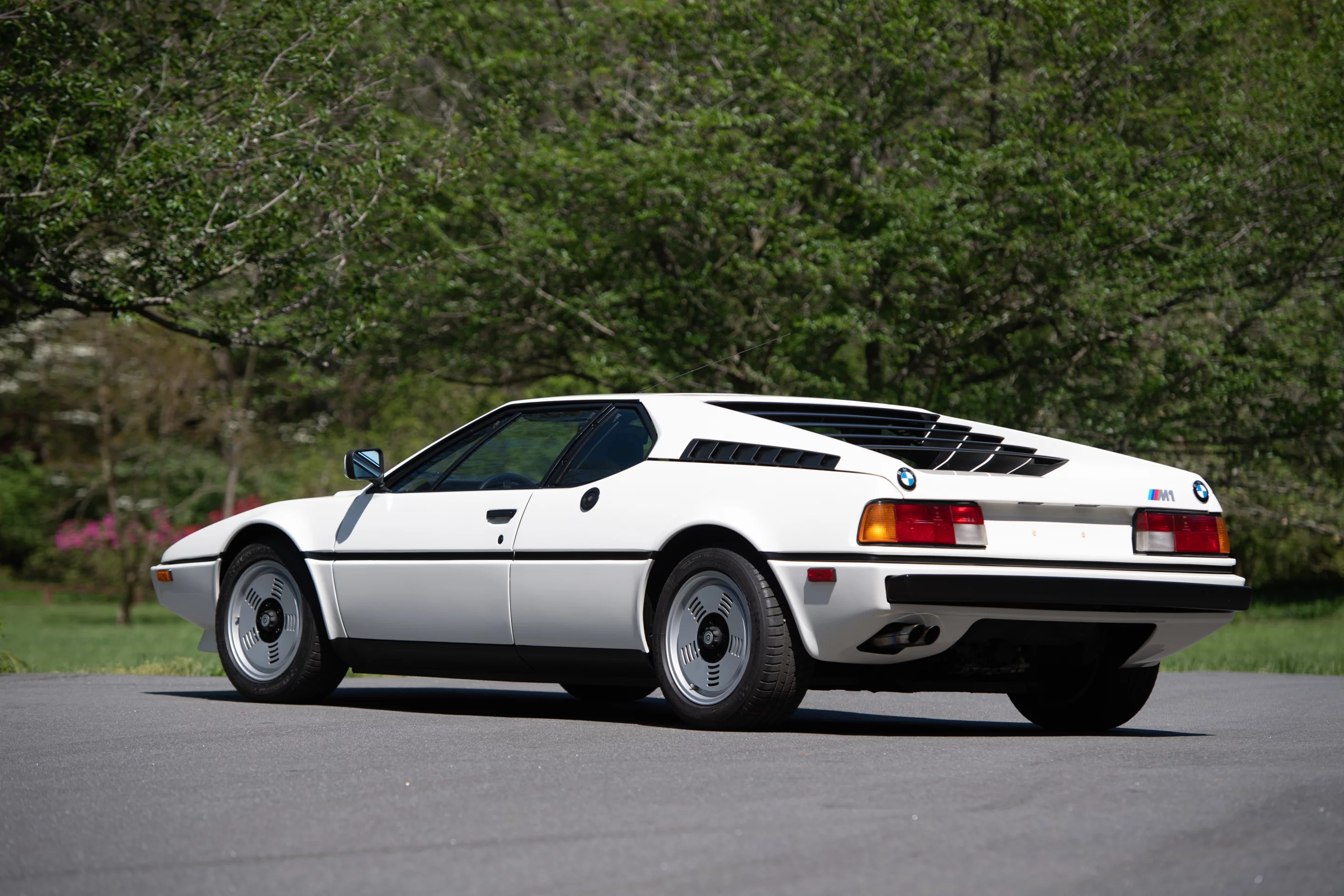 This 1980 BMW M1 sold for $417,500 at RM-Sotheby's Amelia Island Auction on May 22, 2021