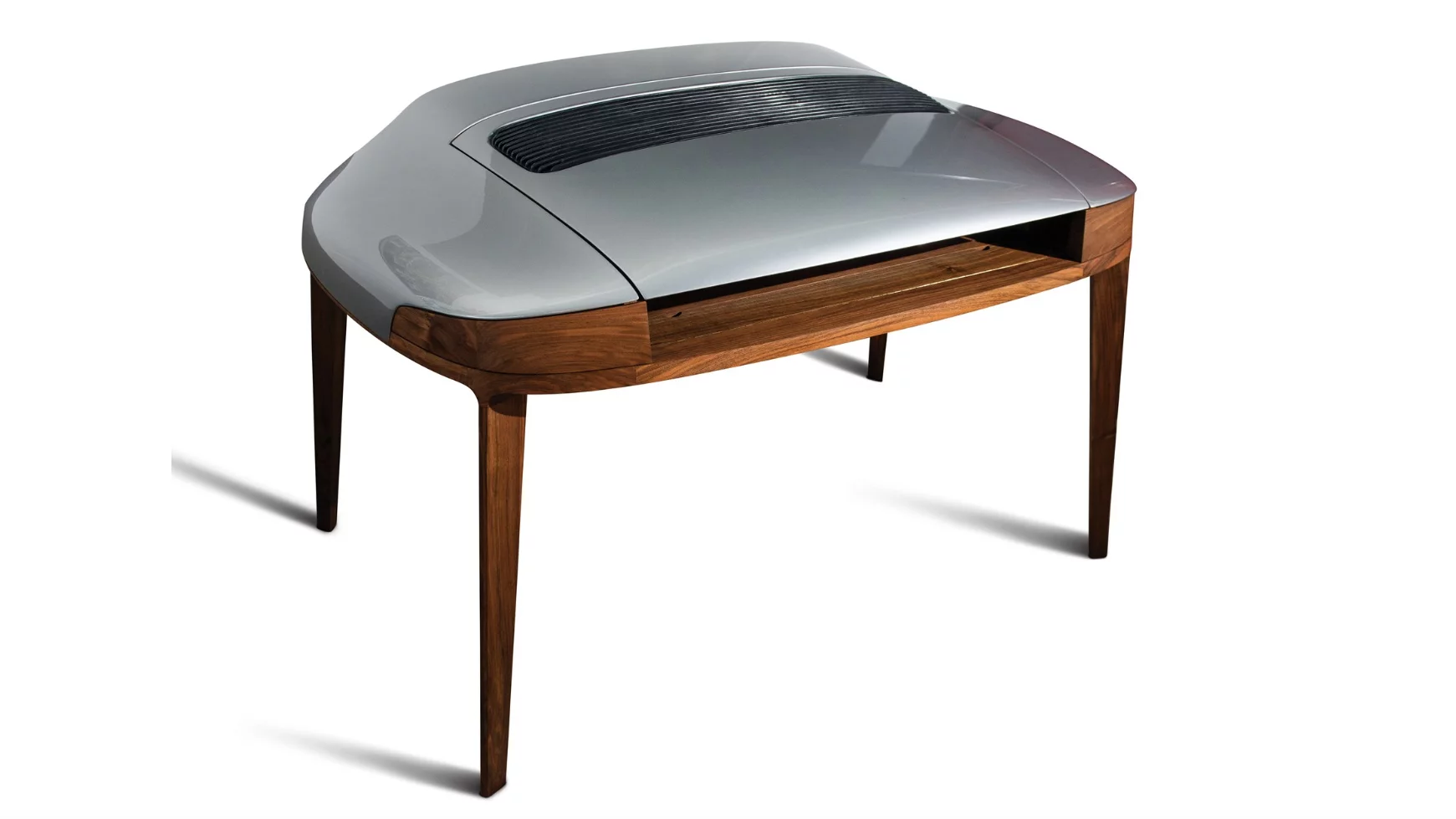 While it won’t be everyone’s cup of tea, the Porsche Writing Desk is an interesting piece of craftsmanship