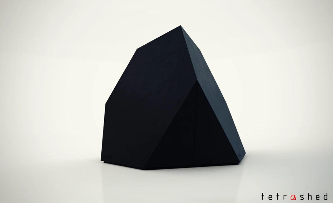 A single closed Tetra-Shed module (Photo: Tetra-Shed)
