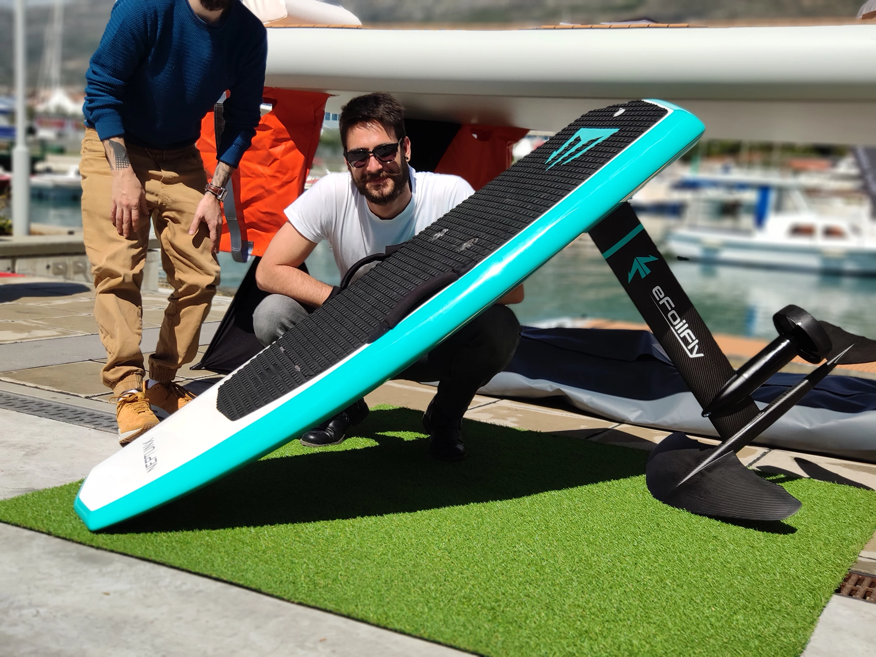 eFoilFly Neptun X at the Croatian Boat Show