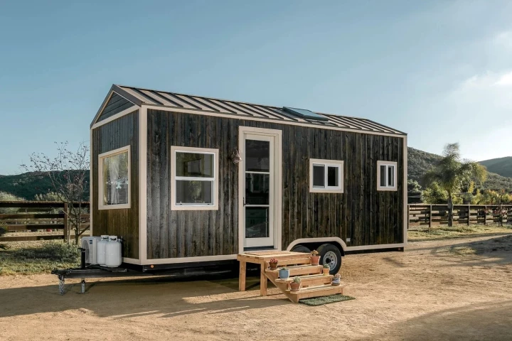 The Joshua Tree tiny house is a compact but surprisingly practical full-time home for two that's on the market for $105,000