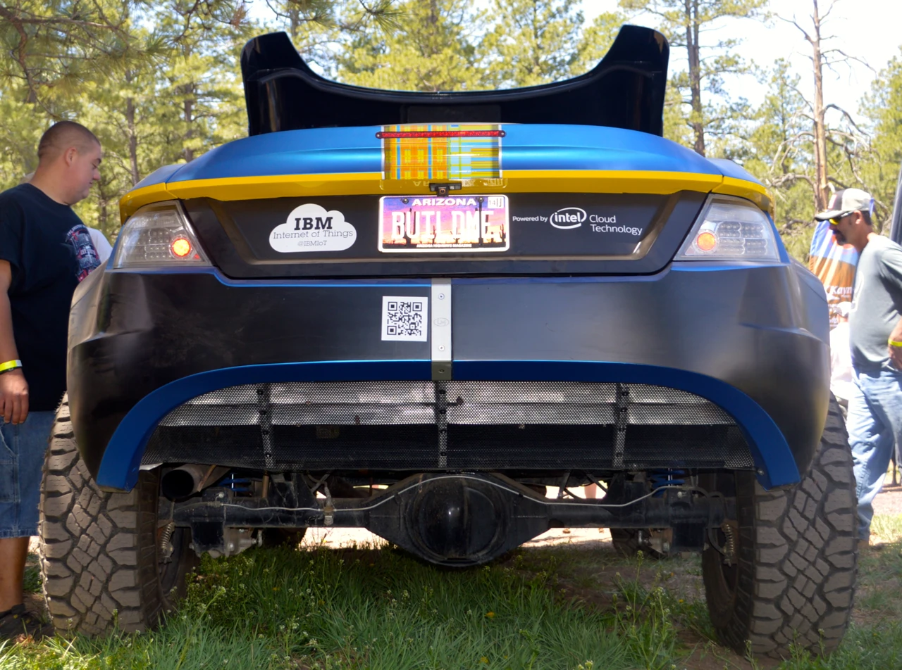 Local Motors describes the Rally Fighter as a "50-state street legal off-road desert racer"