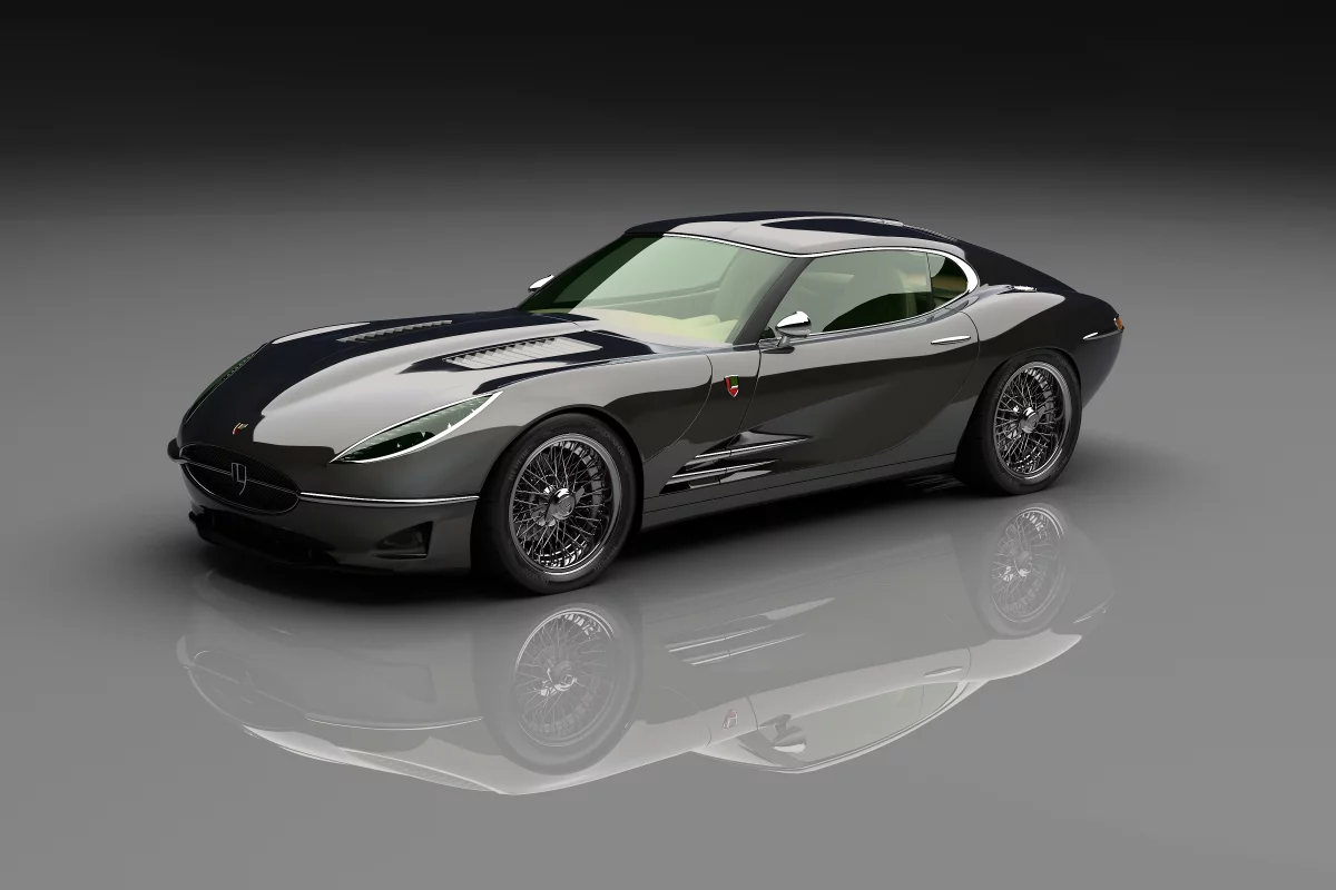 The Lyonheart K is a 21st century homage to the classic Jaguar E-type sports car (Image: Lyonheart Cars Ltd)