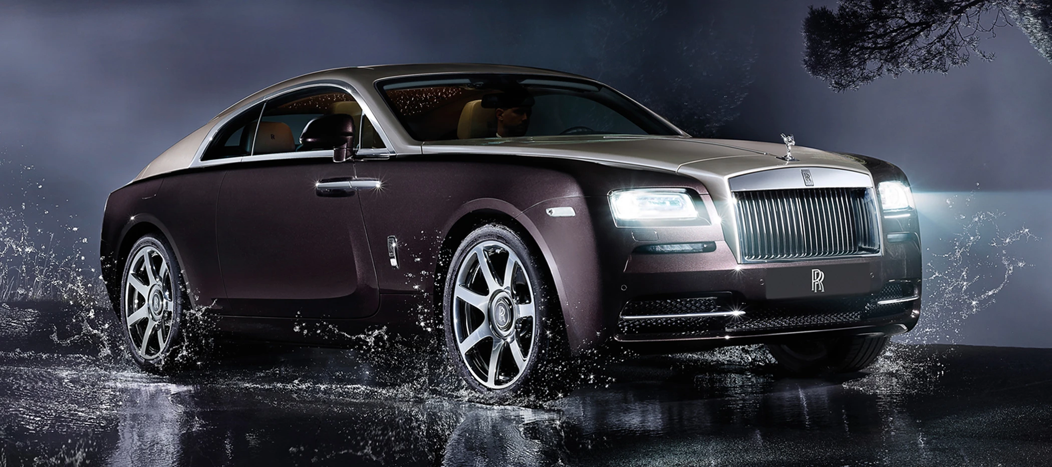 Producing a refined 624 hp (465 kW), the Wraith is the most powerful Rolls Royce ever