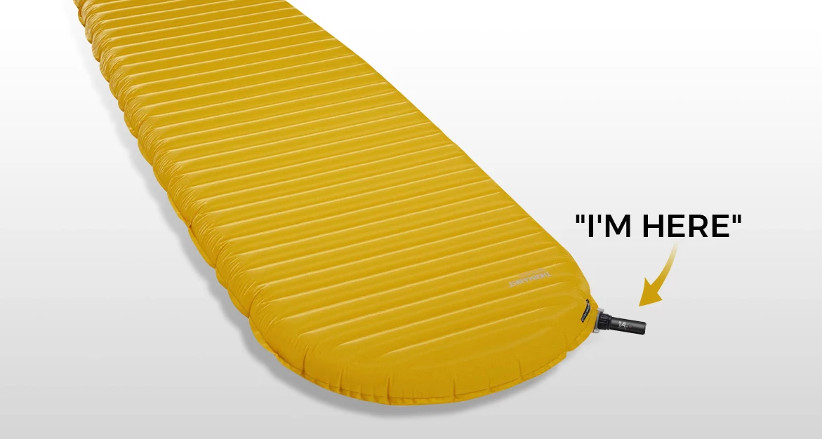 The tiny Flextail Zero Pump makes short work of pumping up and deflating sleeping pads