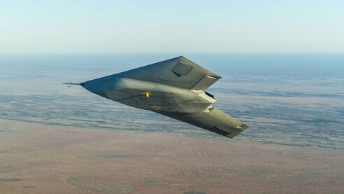 Taranis in flight