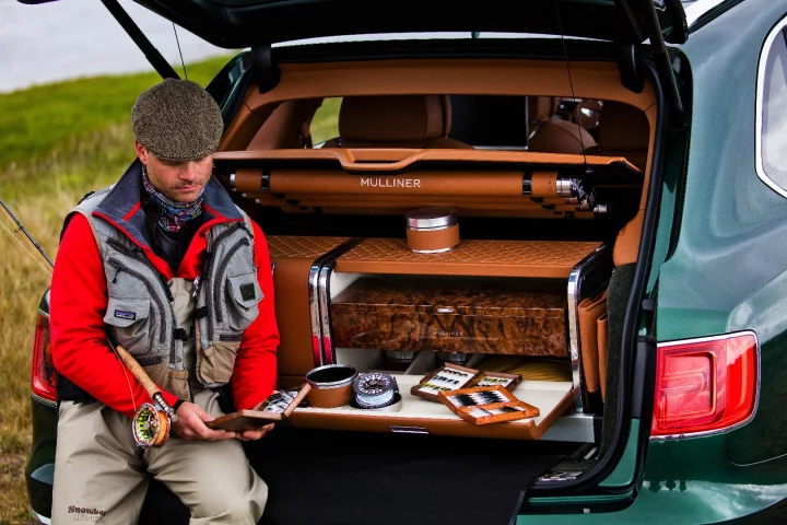 The Mulliner system organizes key fly fishing gear