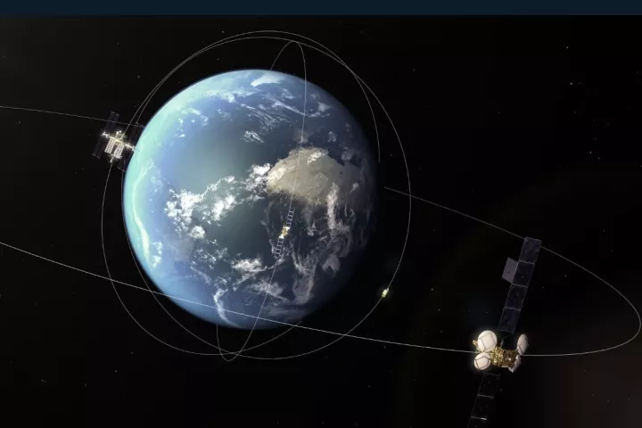 A small asteroid had a close encounter with a satellites in geosynchronous orbit this week