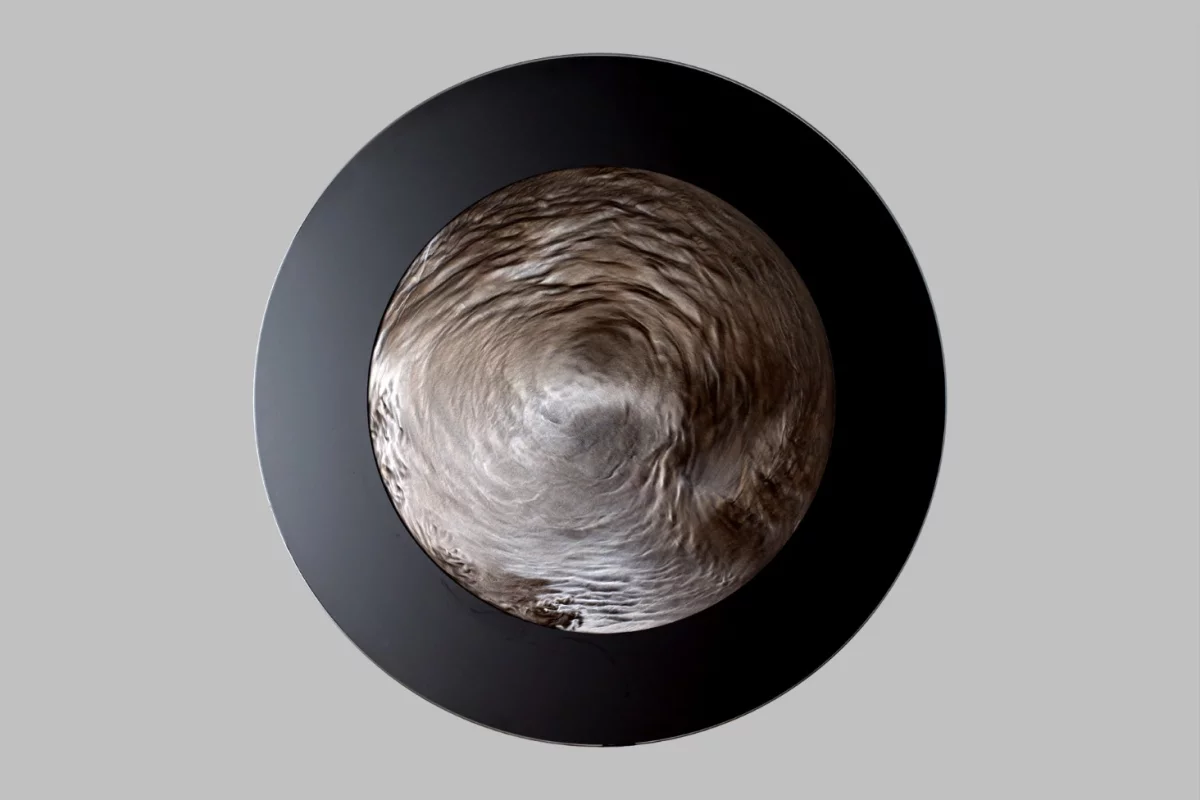"For me it's like a closed 'universe' which mixes molecules until something nice occurs," artist Robert Spillner told us