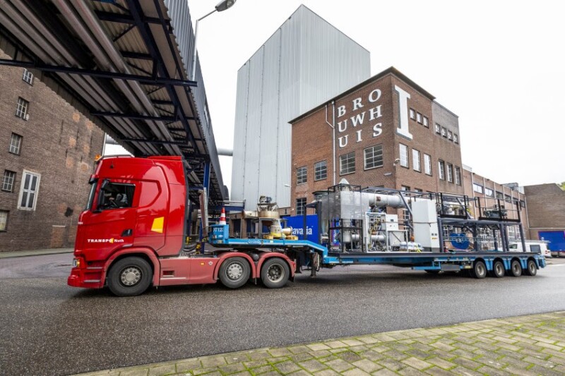 World first Dutch brewery burns iron as a clean, recyclable fuel