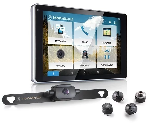 Rand McNally's OverDryve is a tablet-based connected car kit with optional rear back-up camera and tire pressure monitors