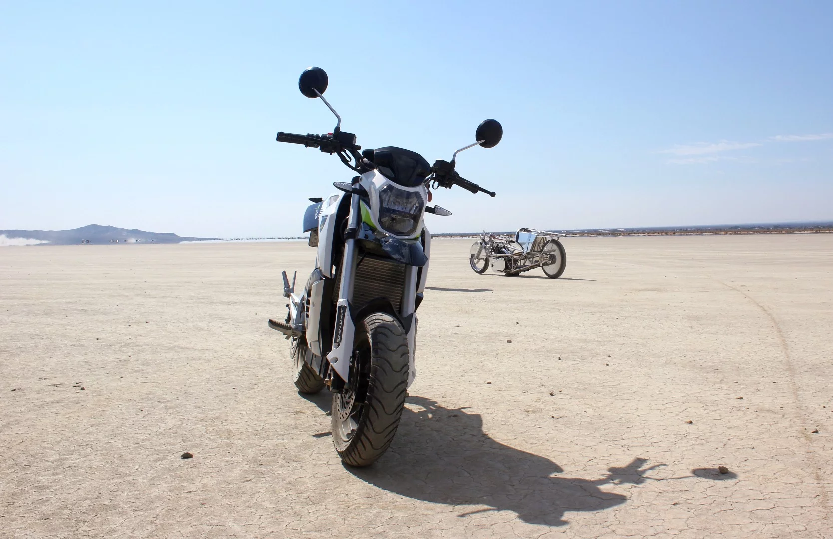 The 30-horsepower Lightning "grom" bike