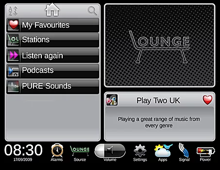 The Pure Sensia touchscreen radio - a Swiss army knife of a device