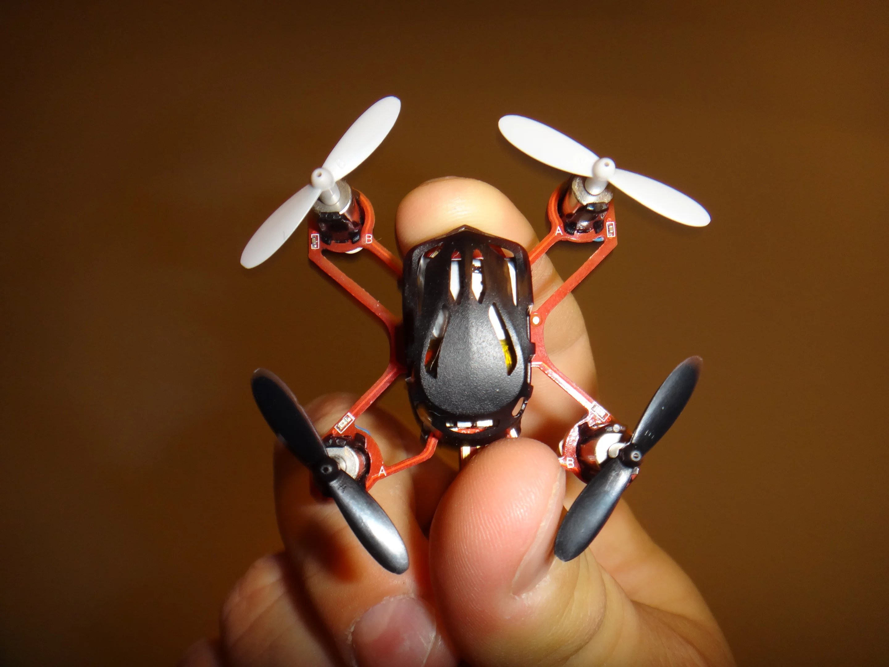 It's actually a little startling to pick the Proto X up for the first time, because it isn't much bigger than some insects you might find in your backyard