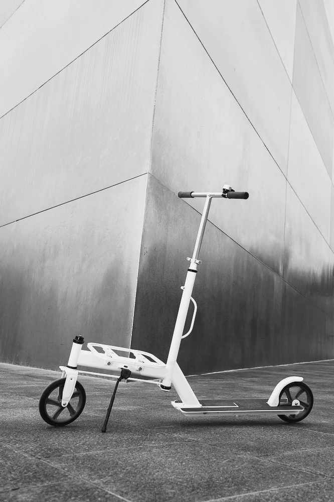 The Urban is a sleeker, more versatile cargo scooter than Nimble's original Classic