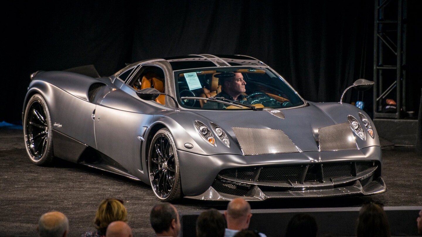 $2,420,000 | 2014 Pagani Huayra TempestaEstimate: $2,200,000 to $2,800,000Official Auction Description: RM-SothebysLot 229