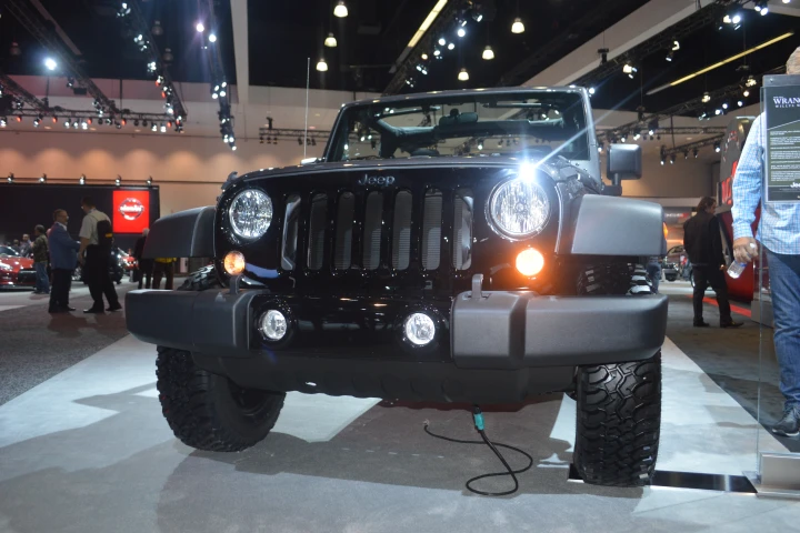 The all-new Wrangler Willys Wheeler Edition at the LA Auto Show