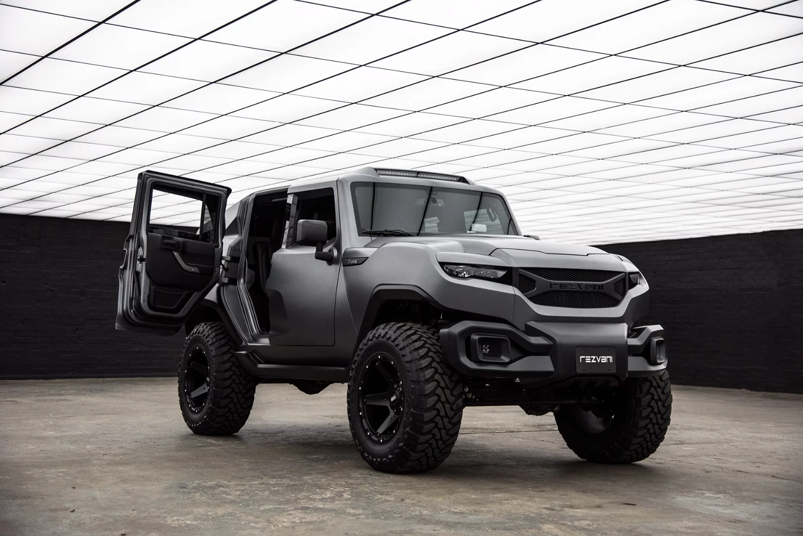 The all-new Rezvani Tank