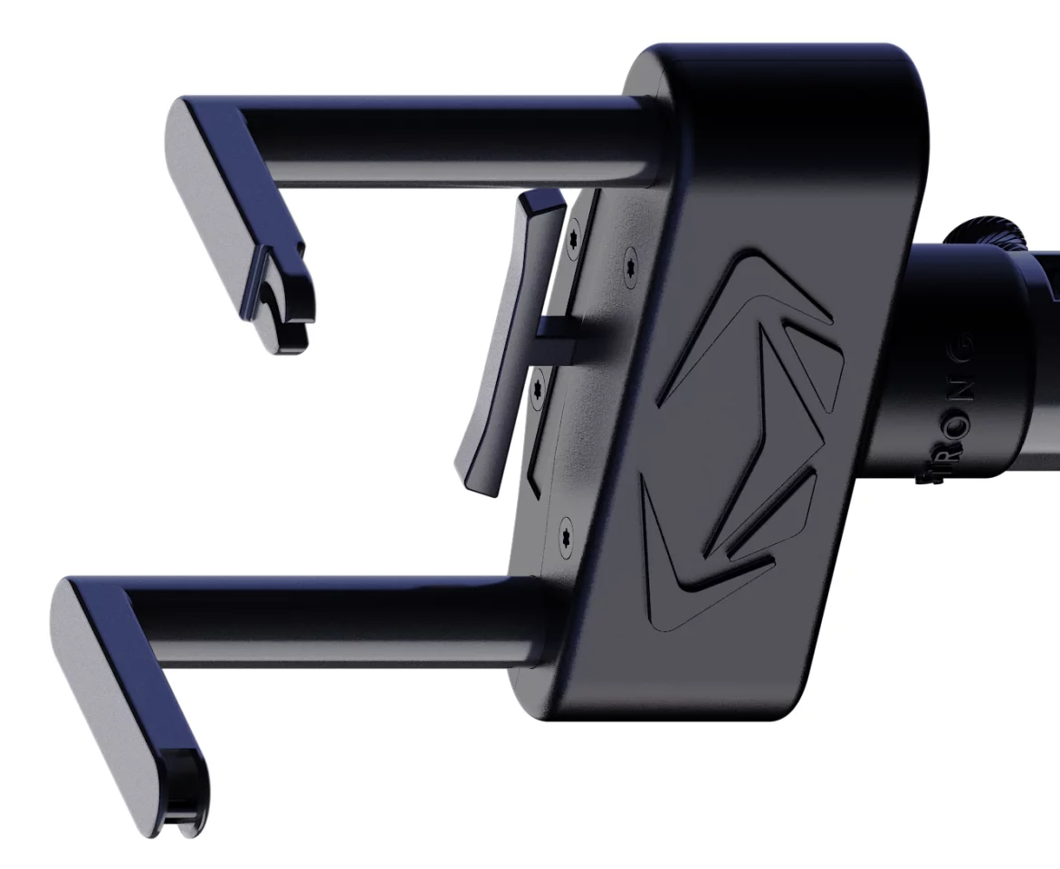 The V-160 in its open state, viewed from its underside