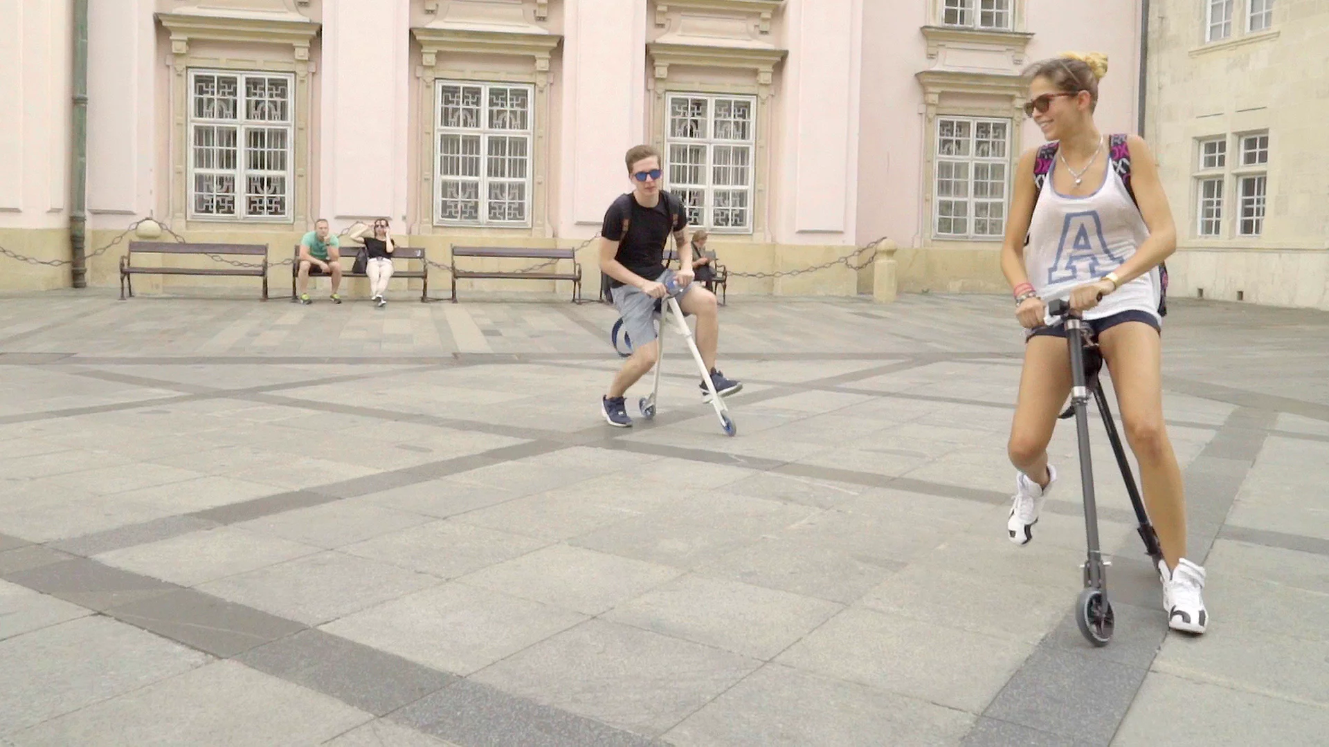 The Wheela is highly maneuverable on flat, dry surfaces