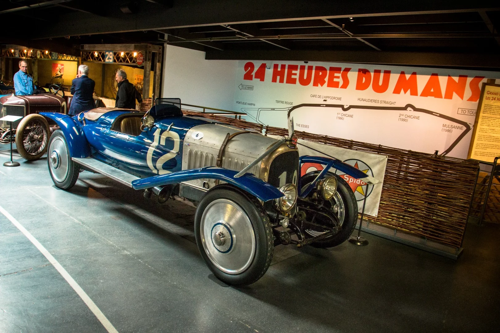 1922 Avions Voisin Type C3 S "Strasbourg": four of these 120-horsepower, 4-litre inline fours were entered in the 1922 ACF Grand Prix de Tourisme in Strasbourg, and they placed first, second, third and fifth. This one's production #1, and is believed to be the one that came in first.