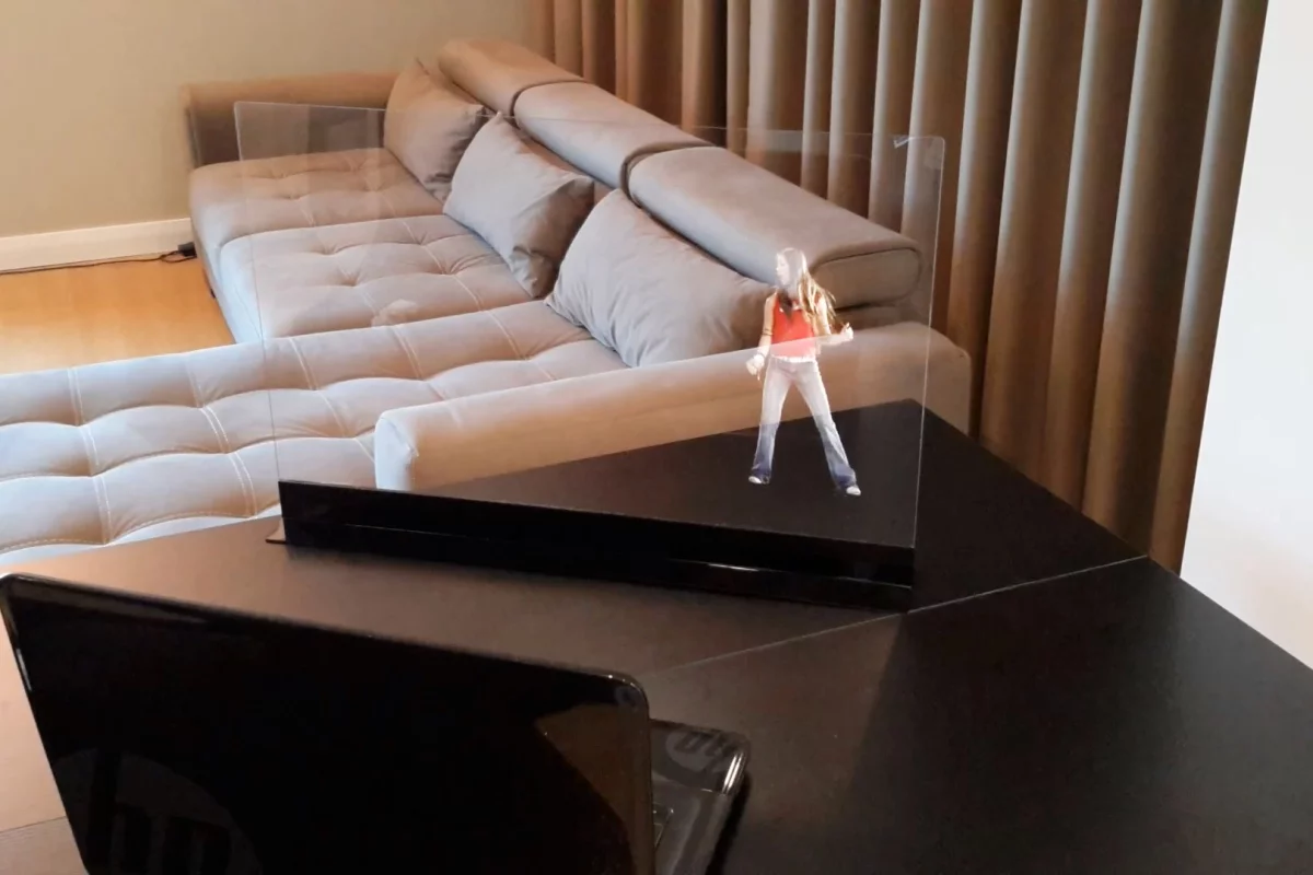 HoloVit is designed to work without the requirement of a projector or special equipment