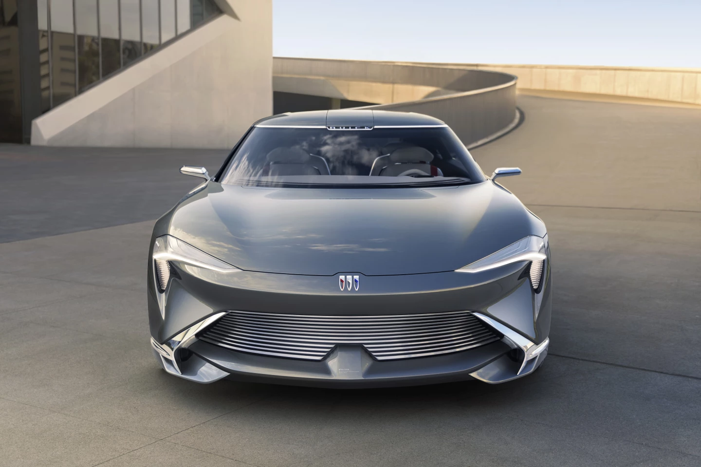 The Wildcat EV front-end shares a lot of basic cues with the 2020 Electra concept but more intricately detailed