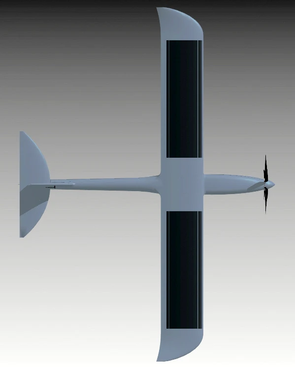 Silent Falcon's construction is modular with interchangeable wings