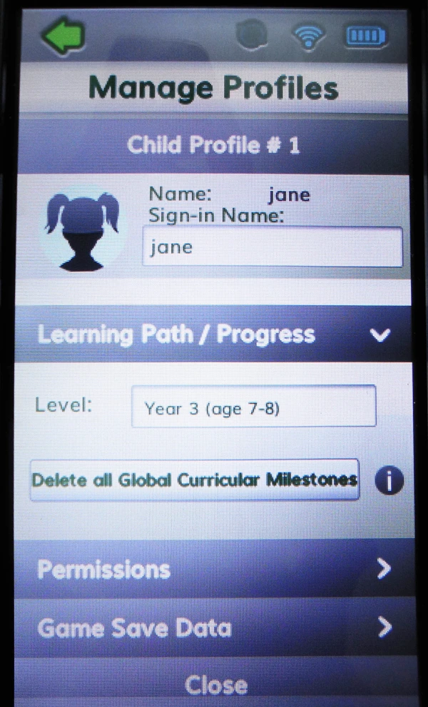 Parents can alter the learning level of their child based on their age (Photo: Lakshmi Sandhana/Gizmag)