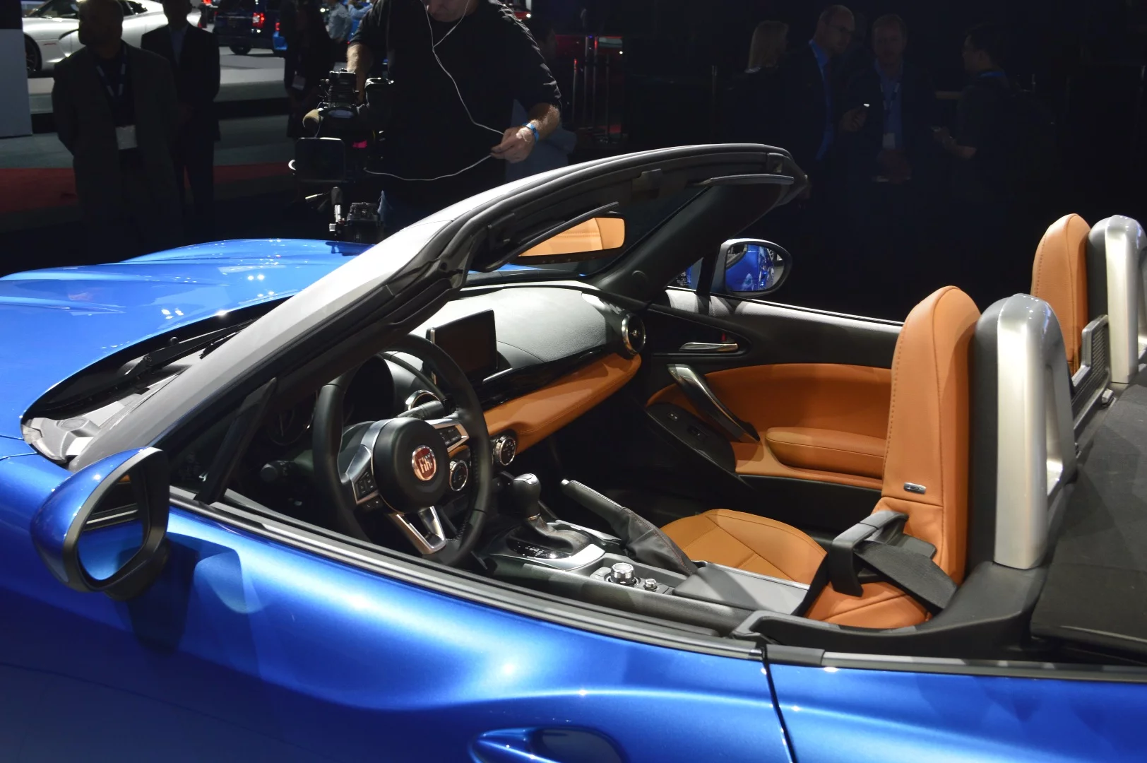 On the Los Angeles Auto Show floor, where the car debuted on Wednesday, the Fiat 124 Spider was definitely one of the most polarizing of the unveils