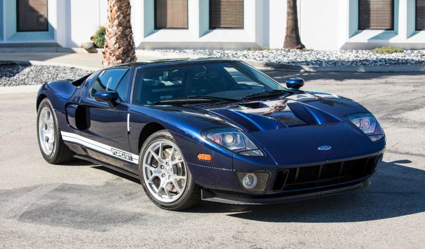 Carroll Shelby's personal 2006 Ford GT sold for $489,000 at Bonham’s Scottsdale 2018 auction