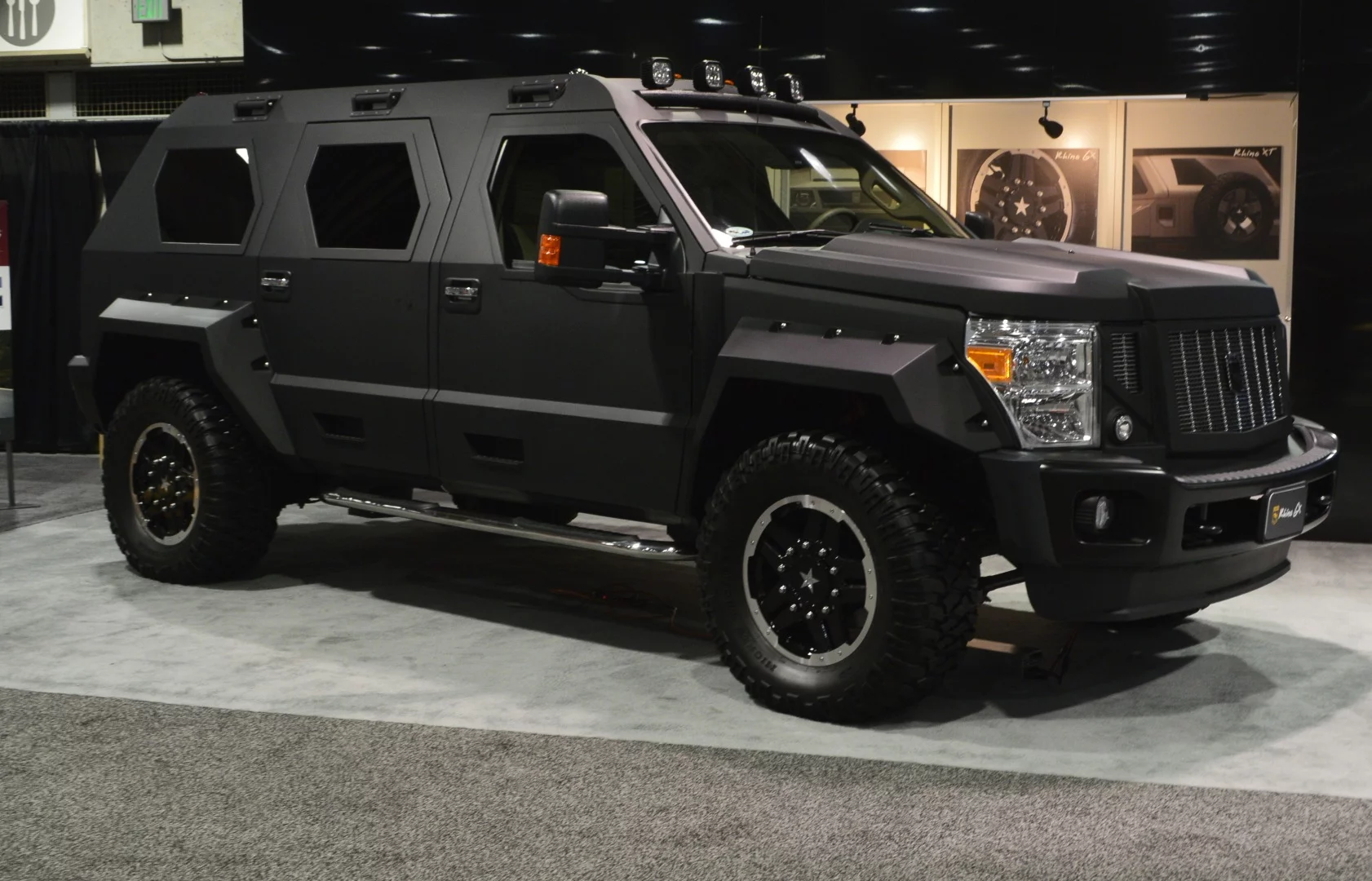 USSV takes a Ford F-450 Super Duty chassis and turns it into a one-of-a-kind SUV
