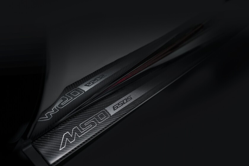McLaren 650S and 12C owners can also outfit that space below the doorline with bespoke MSO sideblades for an additional US$8,600