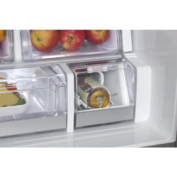 LG's new refrigerator comes with a Blast Chiller that cools a can of beer or soda within minutes