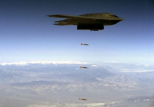 In Afghanistan, B-52 Stratofortresses flying high above the battlefield and loaded to the hilt with JDAMs were regularly called in to provide close air support in addition to their regular missions.