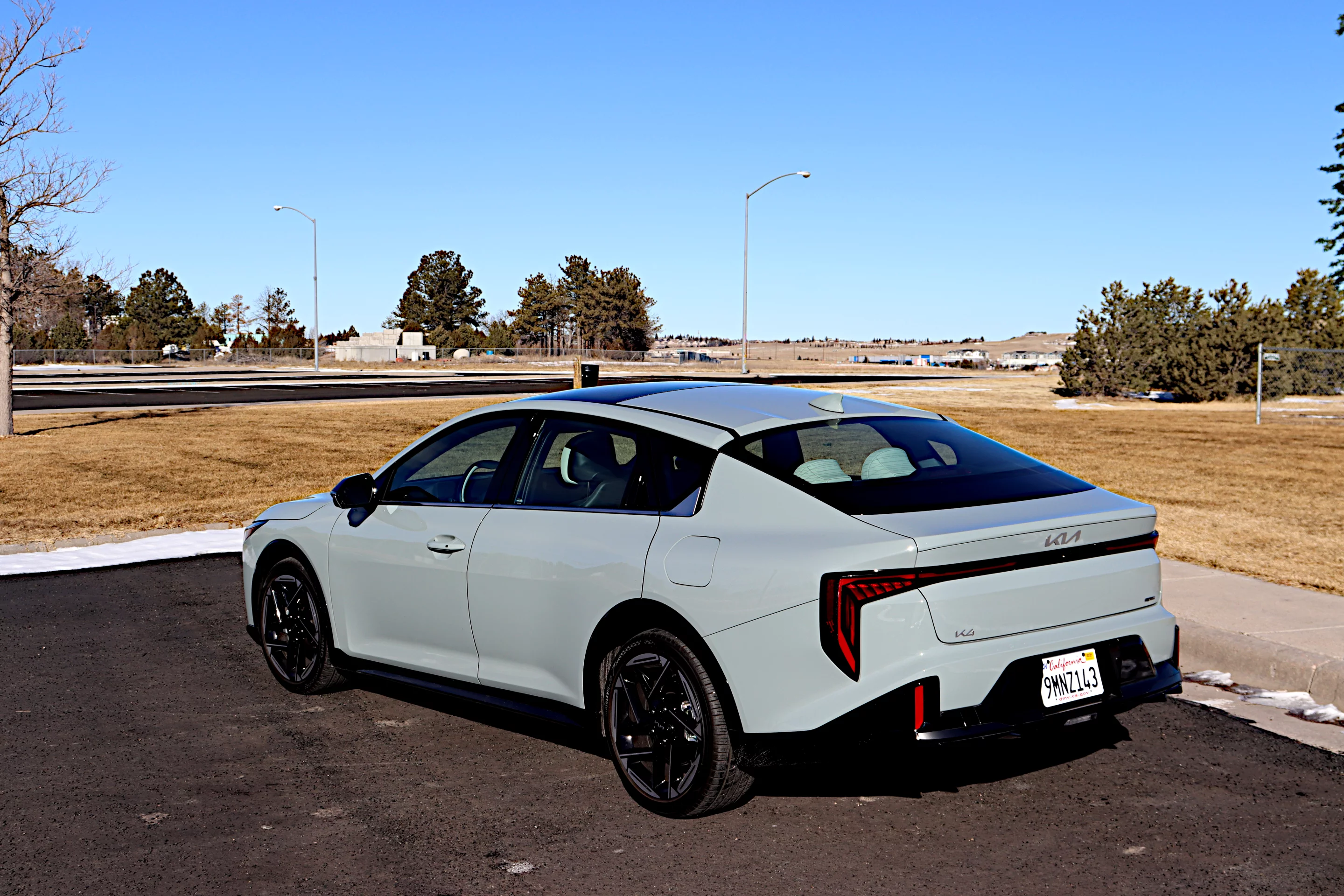 Back seat and trunk space in the Kia K4 are larger than average for the compact segments