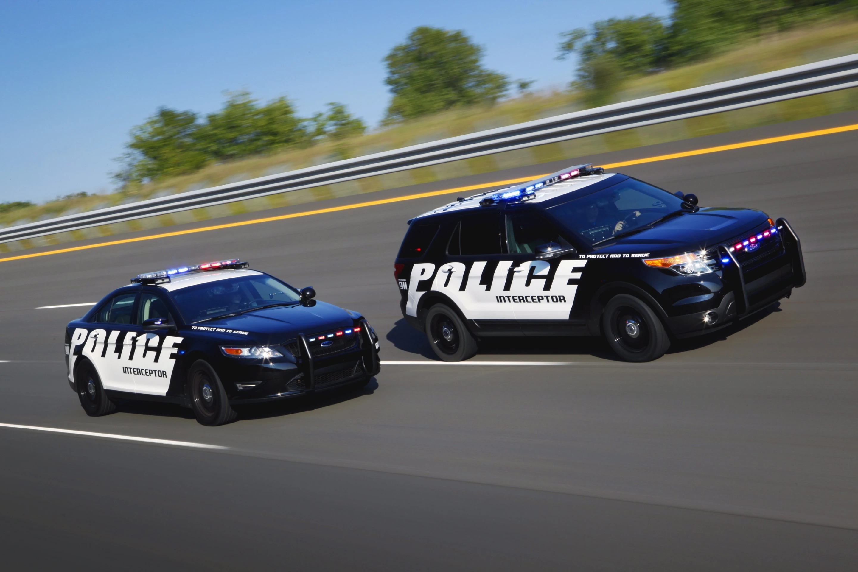 Ford's new Police Interceptor sedan and utility