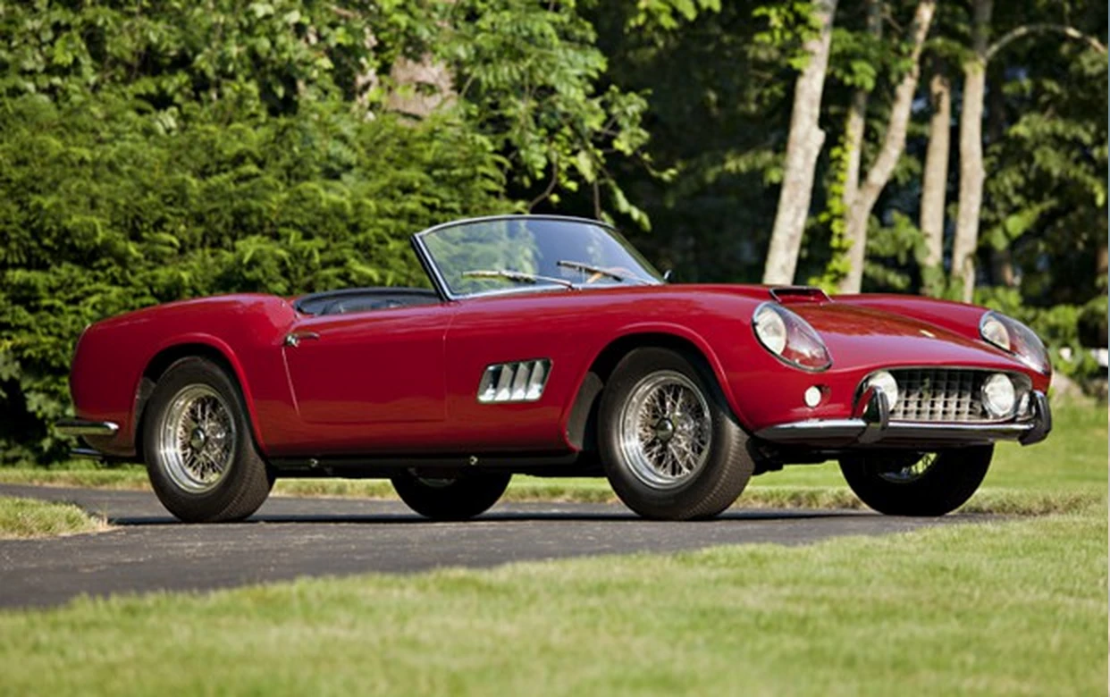 This 1960 250 GT LWB California Spider Competizione (#1639 GT) sold for $11,275,000 at Gooding & Company's Pebble Beach auction in 2012