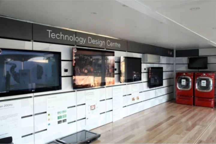 LG's Technology Design Centre at the Melbourne F1 Grand Prix