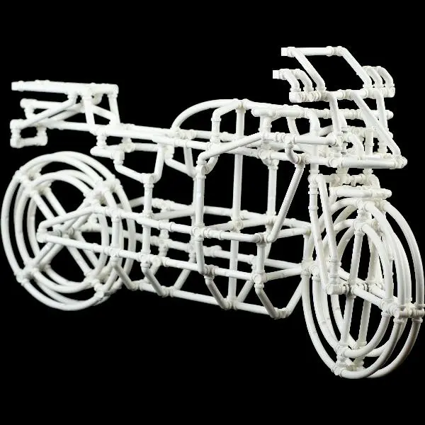 You could conceivably recreate your favorite motorcycle in miniature form with Crossbeams
