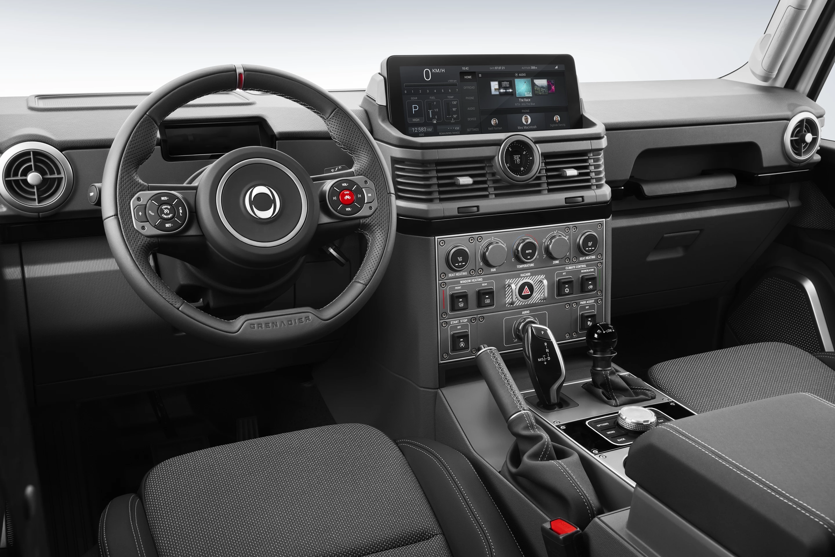 Another look for the Grenadier interior