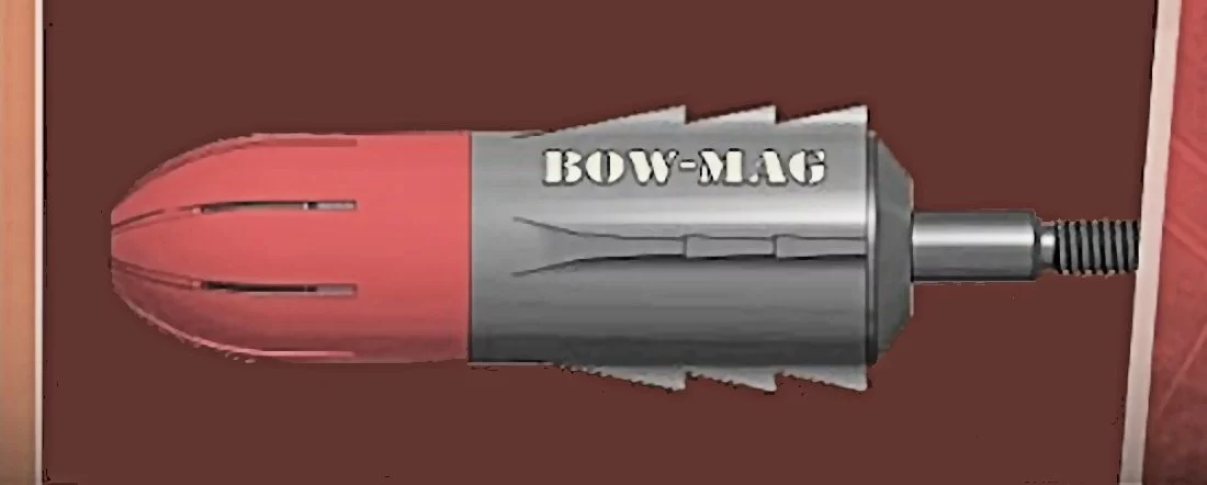 Detail of the Bow Mag arrowhead