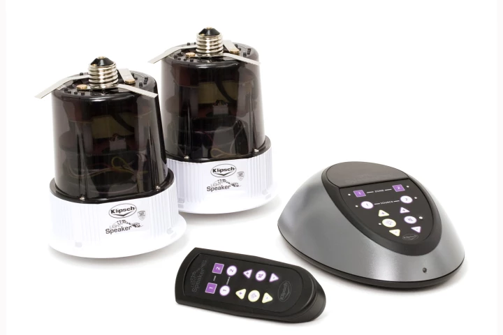 Klipsch LightSpeaker not only lights your house, it also provides high-quality sound