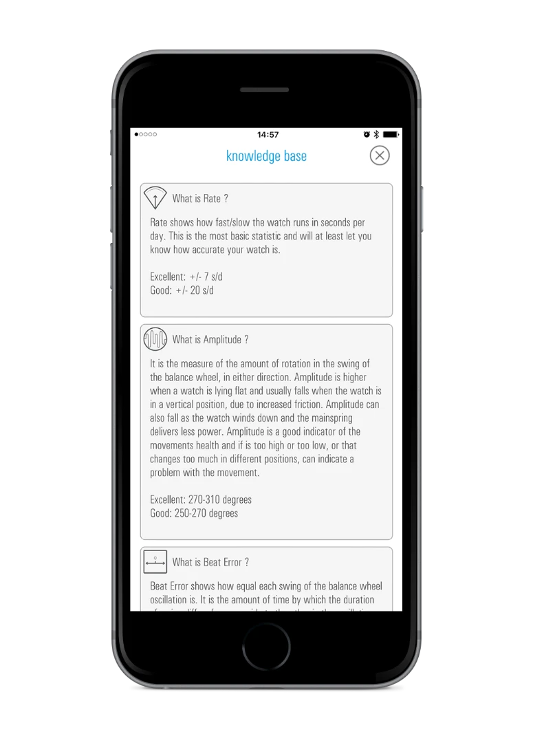 Hybrid app knowledge base