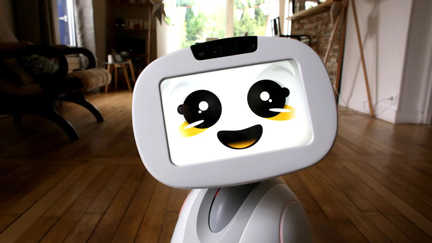 Buddy is powered by an 8-in tablet that also acts as his face and an interface