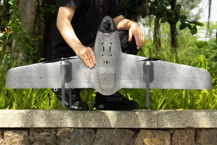 Shown here fully assembled, the Swan Voyageur can be taken apart for transit and storage