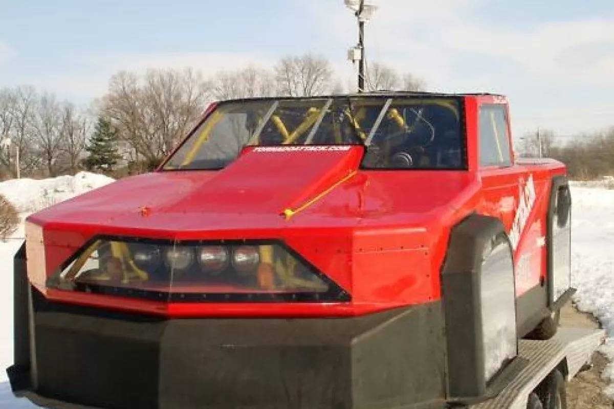 Storm chaser Steve Green has put his Tornado Attack Vehicle up for auction on eBay (Photos: Steve Green)