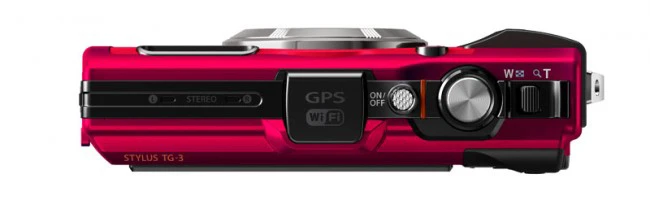 The Olympus Stylus Tough TG-3 has built-in Wi-Fi and GPS